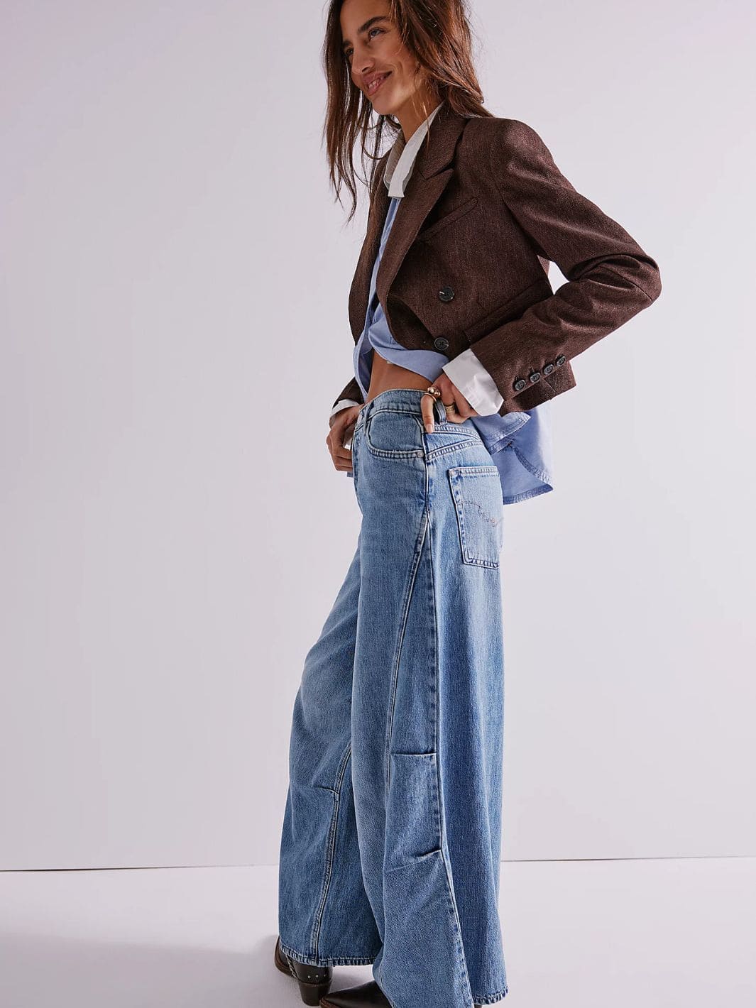 Free People We The Free Westward Demi Jeans - Who Is She | Twentyseven Toronto