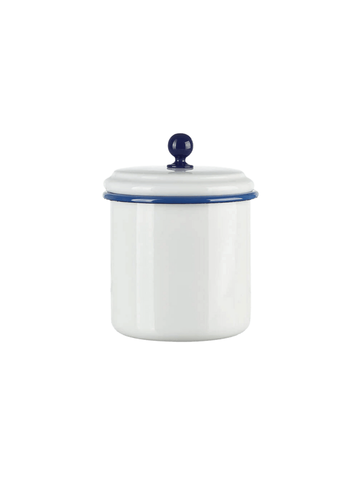 White/Blue Storage Container