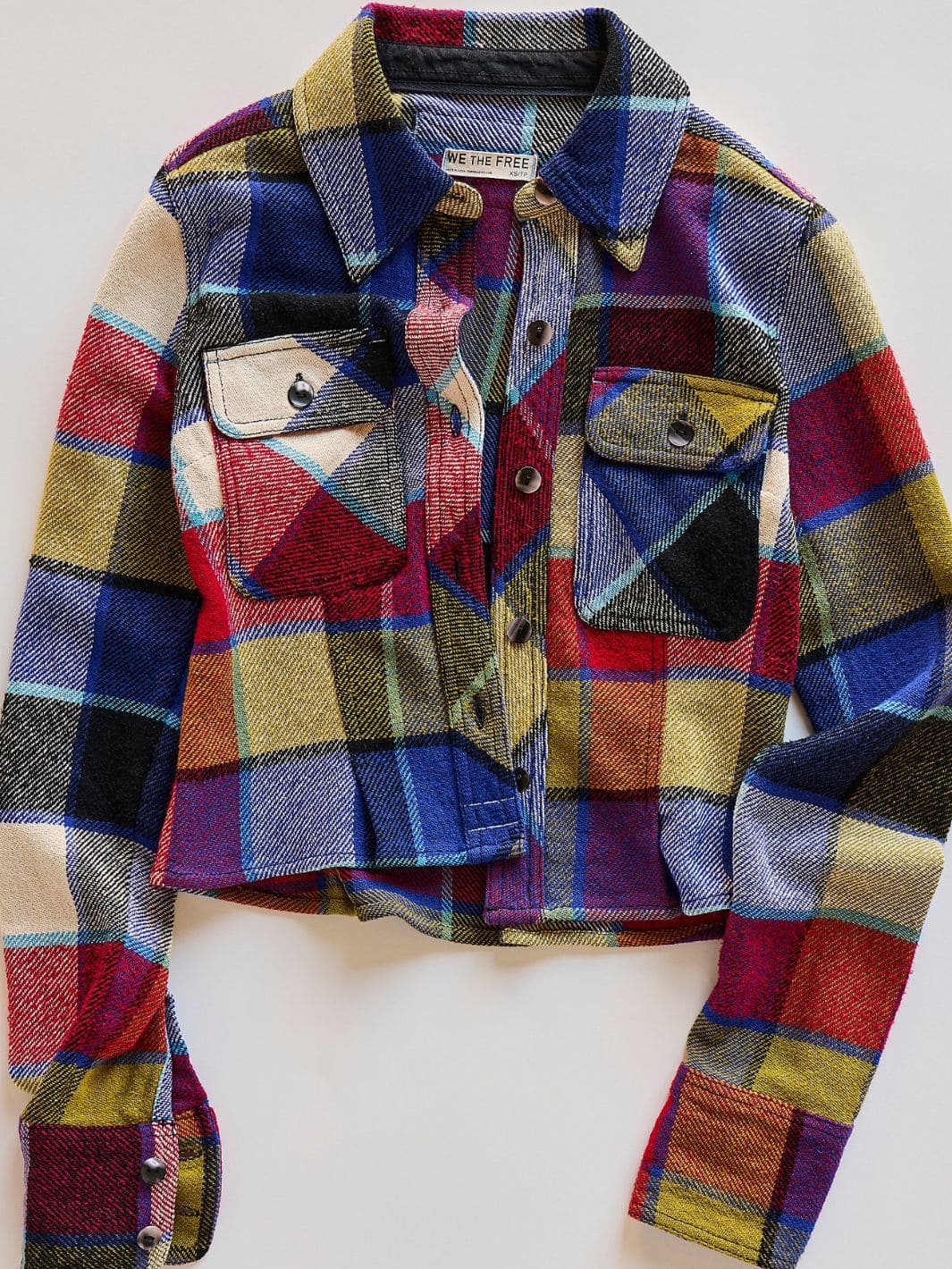 Free People We the Free Winnie Plaid Shirt in Country Combo | Twentyseven Toronto