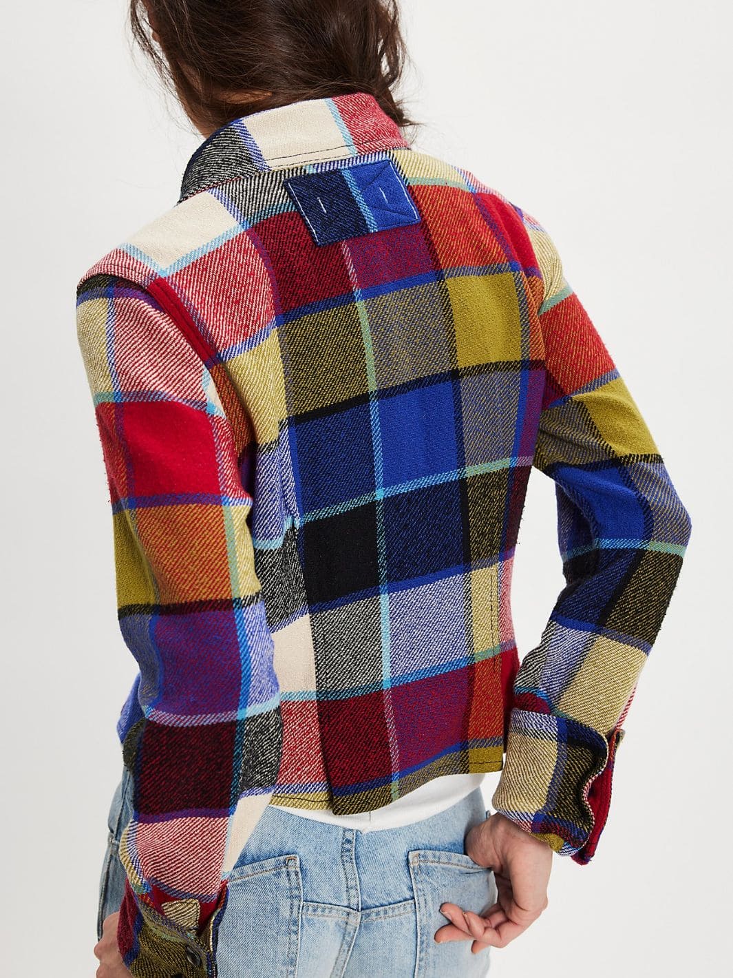 Free People We the Free Winnie Plaid Shirt in Country Combo | Twentyseven Toronto