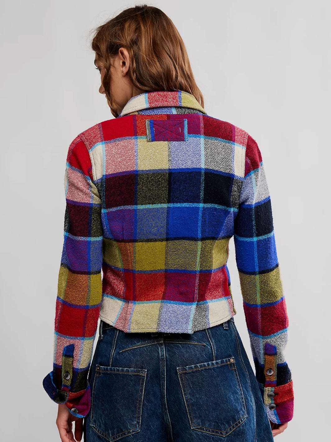 Free People We the Free Winnie Plaid Shirt in Country Combo | Twentyseven Toronto
