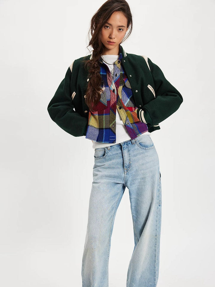 Free People We the Free Winnie Plaid Shirt in Country Combo | Twentyseven Toronto
