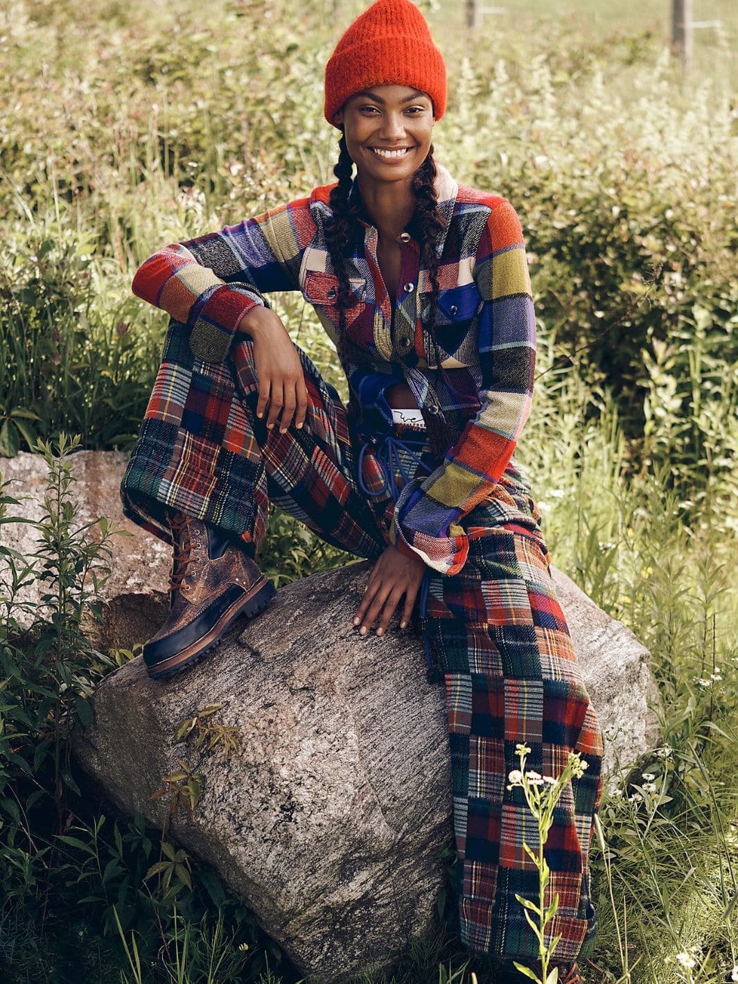 Free People We the Free Winnie Plaid Shirt in Country Combo | Twentyseven Toronto