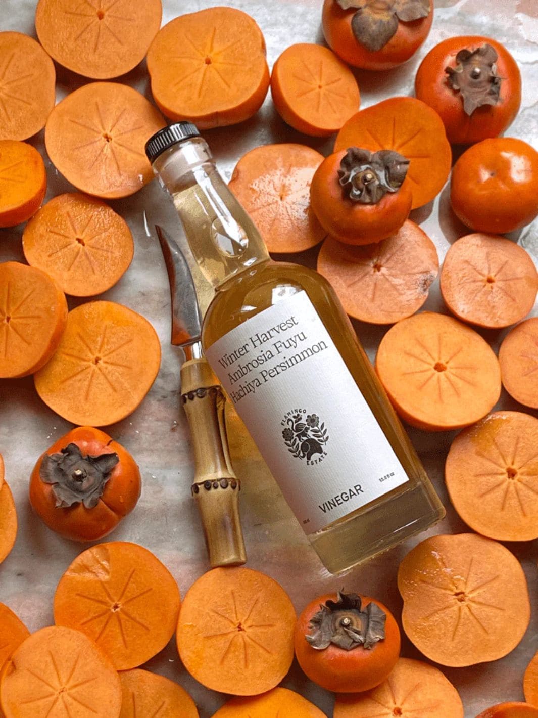 Flamingo Estate Winter Harvest Persimmon Vinegar | Twentyseven Toronto