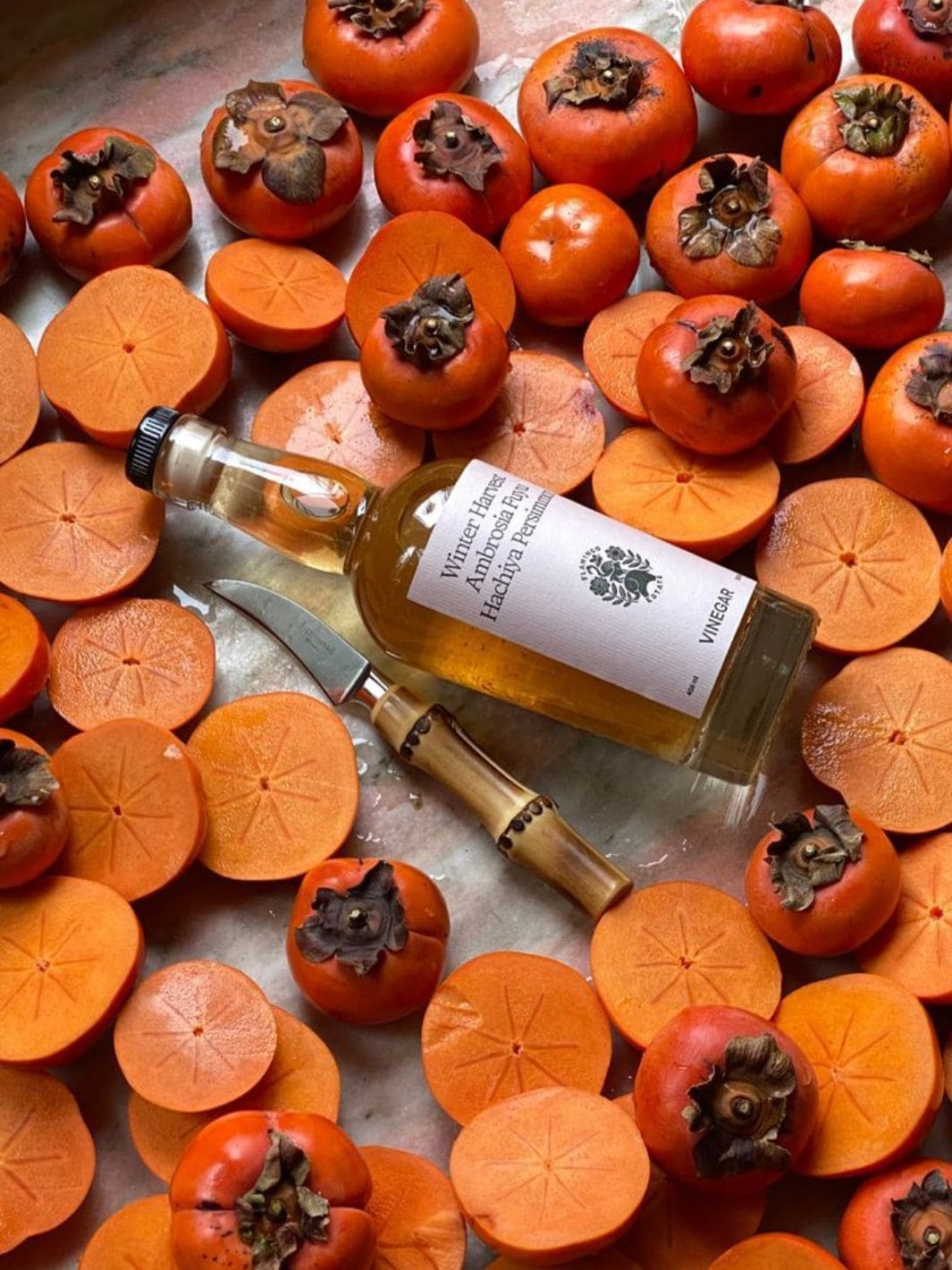 Flamingo Estate Winter Harvest Persimmon Vinegar | Twentyseven Toronto
