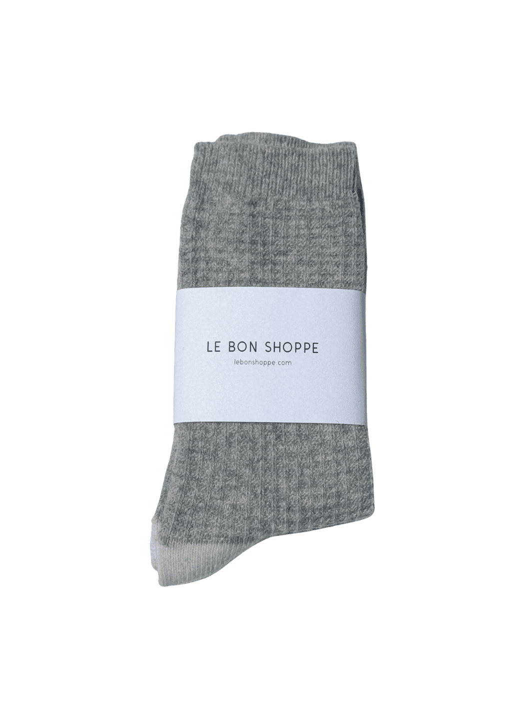 Le Bon Shoppe Wool Waffled Socks - Stone / Cream | Twentyseven Toronto
