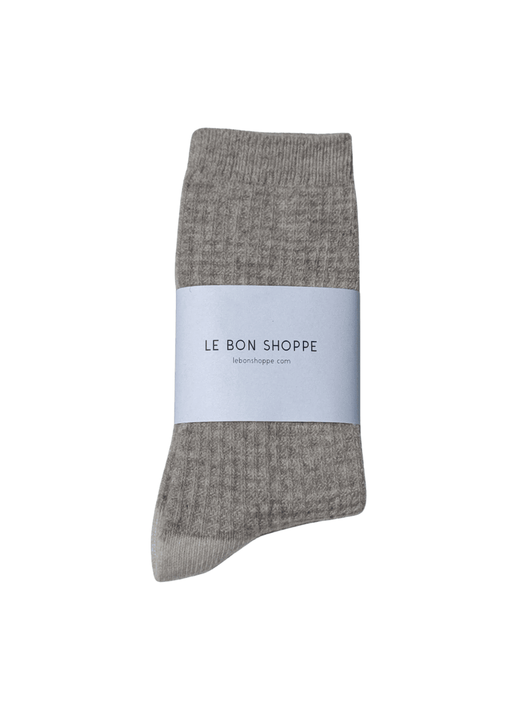 Le Bon Shoppe Wool Waffled Socks - Oatmeal / Cream | Twentyseven Toronto