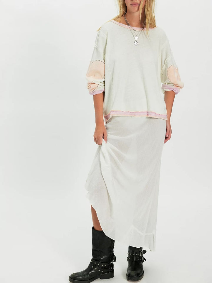 We the Free by Free People You're A Star Tee in Mint Heart Combo | Twentyseven Toronto