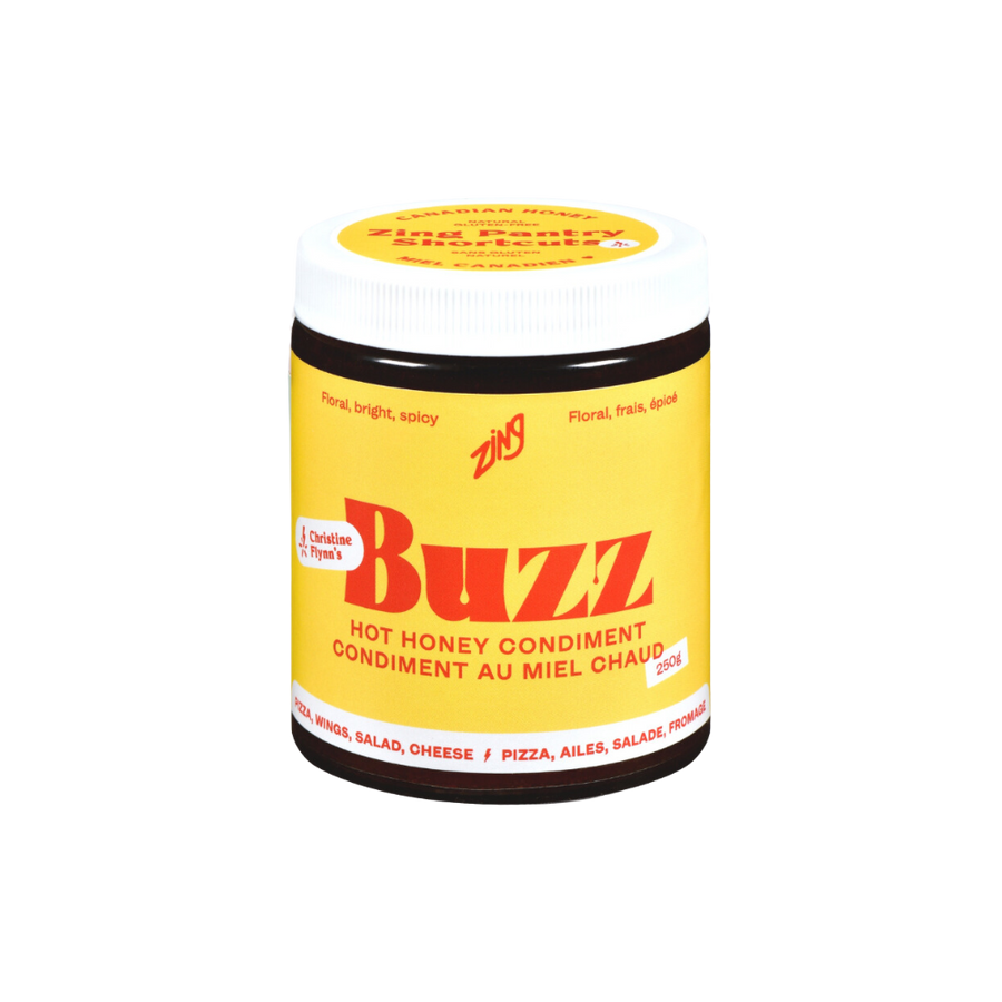 Twentyseven Toronto - Zing Pantry Shortcuts Christine Flynn's Buzz Hot Honey Condiment - 250g jar