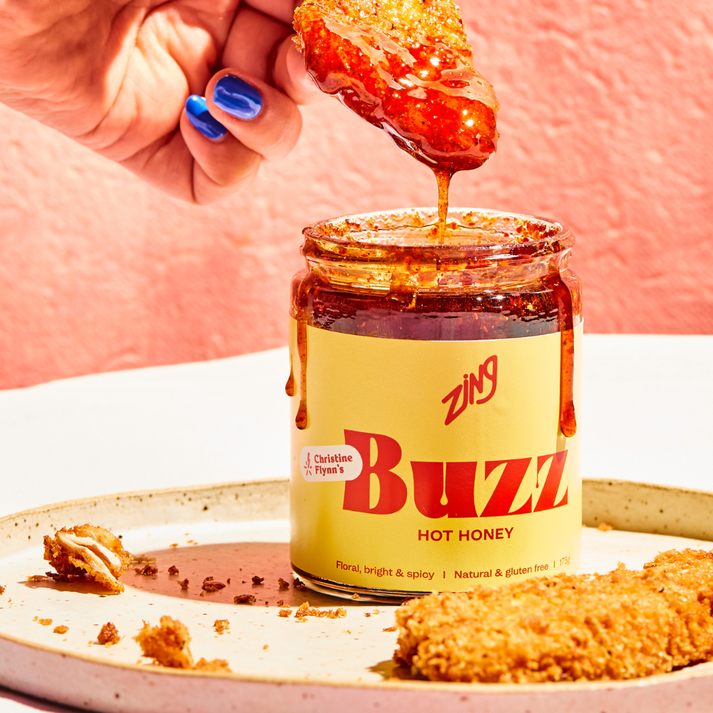 Twentyseven Toronto - Zing Pantry Shortcuts Christine Flynn's Buzz Hot Honey Condiment - 250g jar
