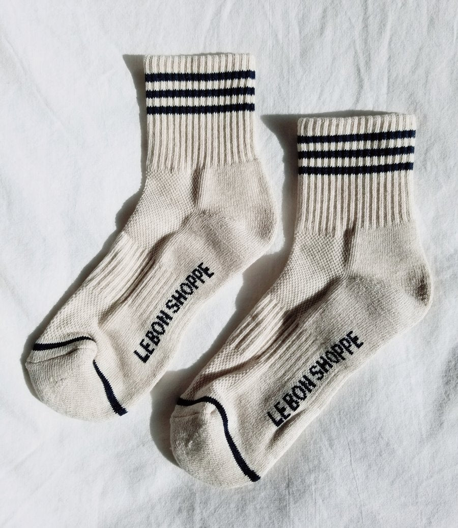 Twentyseven Toronto - Le Bon Shoppe Girlfriend Socks - Oatmeal