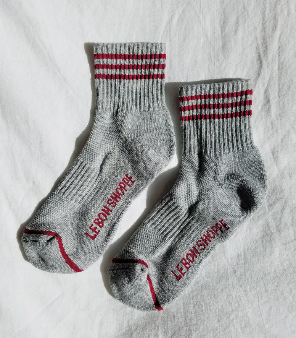 Twentyseven Toronto - Le Bon Shoppe Girlfriend Socks - Heather Gray
