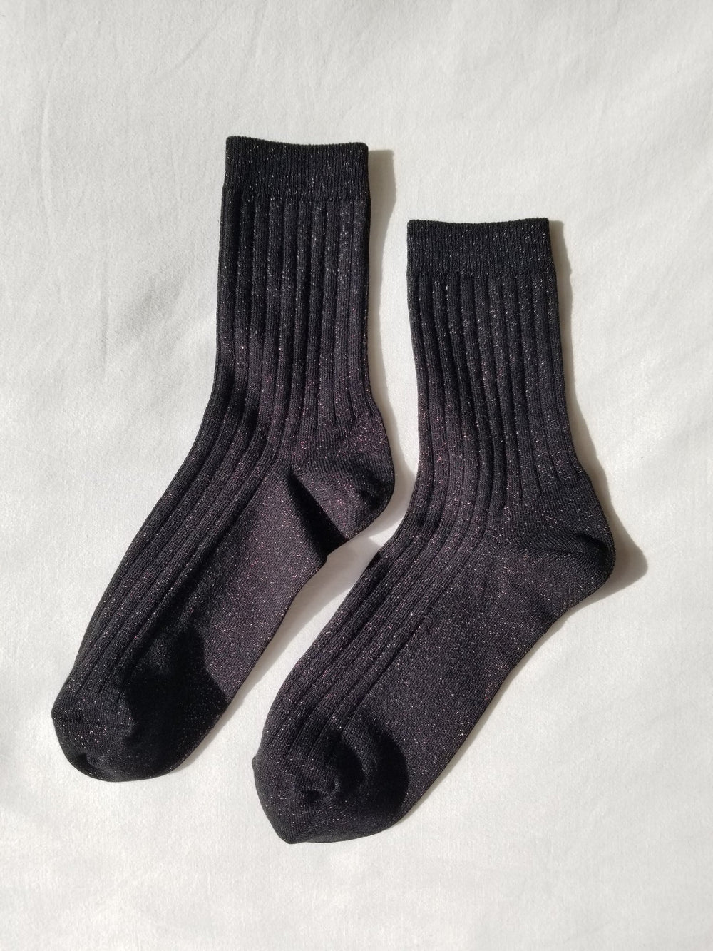 Twentyseven Toronto - Le Bon Shoppe Her Socks (MODAL Lurex) - Copper Black