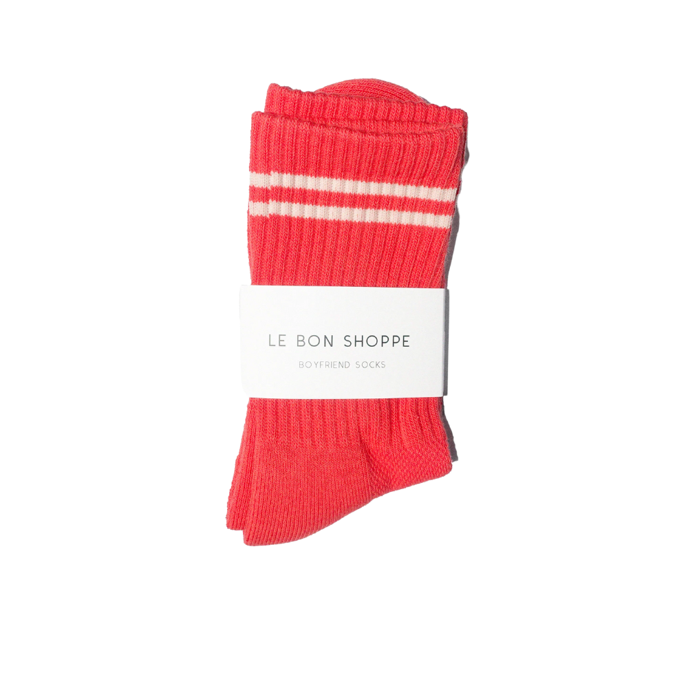 Twentyseven Toronto - Le Bon Shoppe Boyfriend Socks - Coral