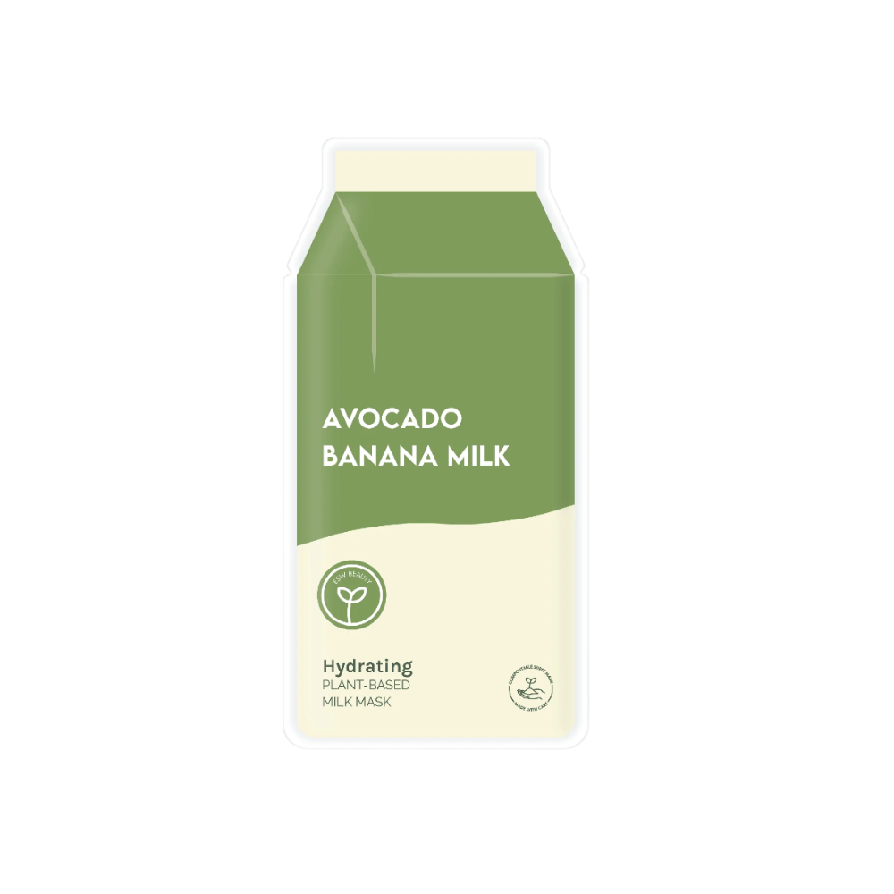 Twentyseven Toronto - ESW Beauty Avocado Banana Milk Hydrating Plant-Based Milk Sheet Mask