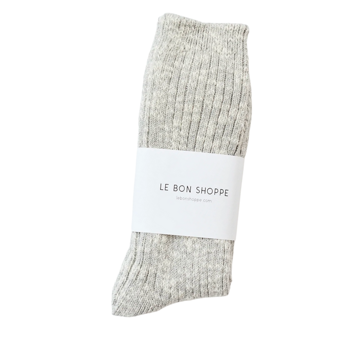 Twentyseven Toronto - Le Bon Shoppe Cottage Socks HT Grey Heather Grey