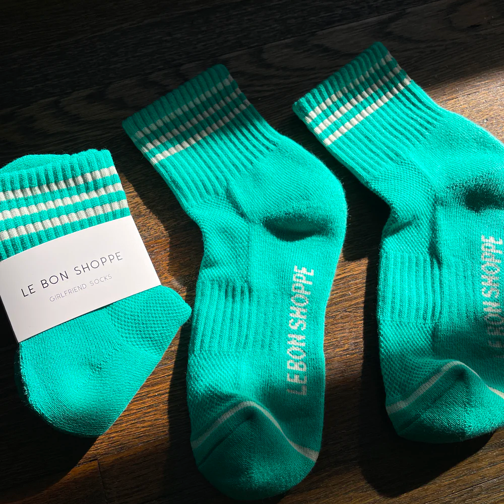 Twentyseven Toronto - Le Bon Shoppe Girlfriend Socks - Emerald