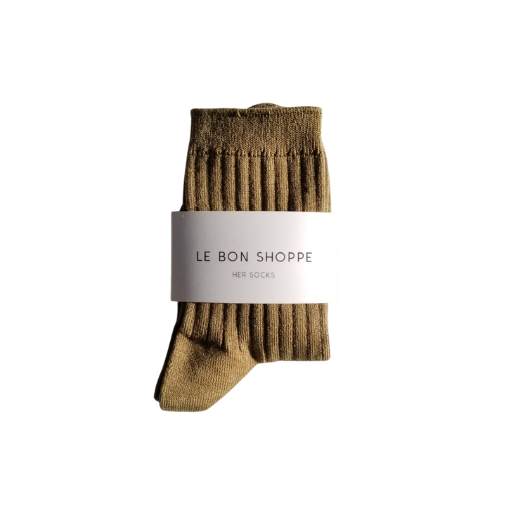 Twentyseven Toronto - Le Bon Shoppe Her Socks (MC Cotton) - Pesto