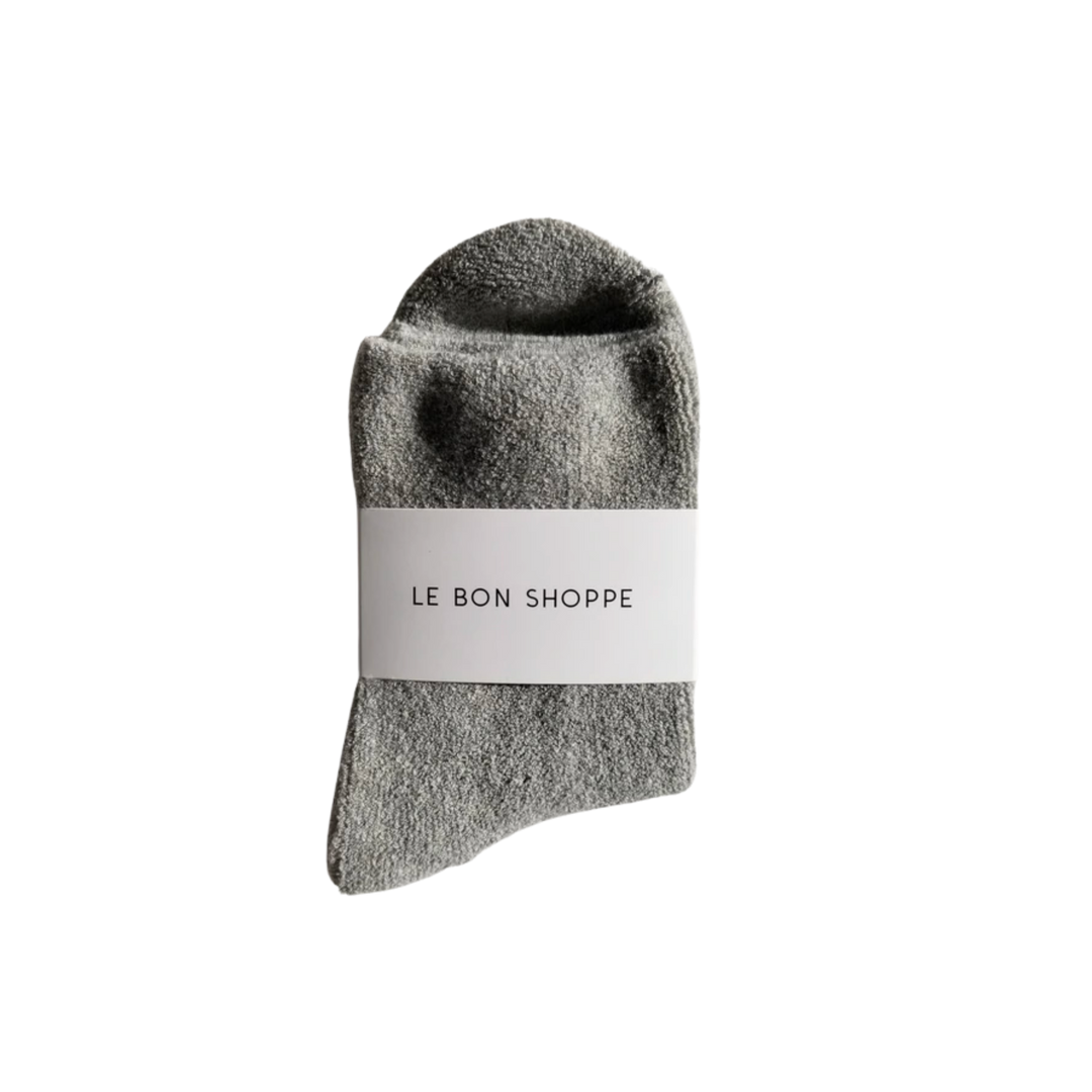 Her Varsity Socks - Cream Black – Le Bon Shoppe