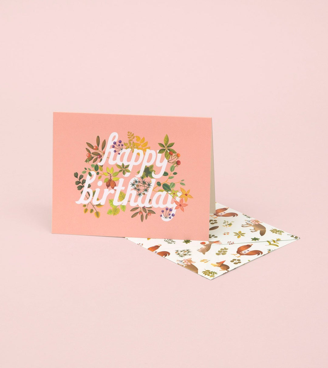 Botanical Birthday Card