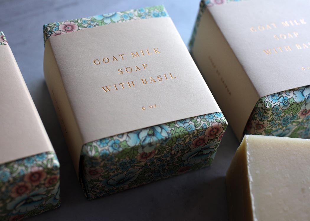 saipua Goat Milk Soap with Basil Olive Oil Bar Soap twentyseven