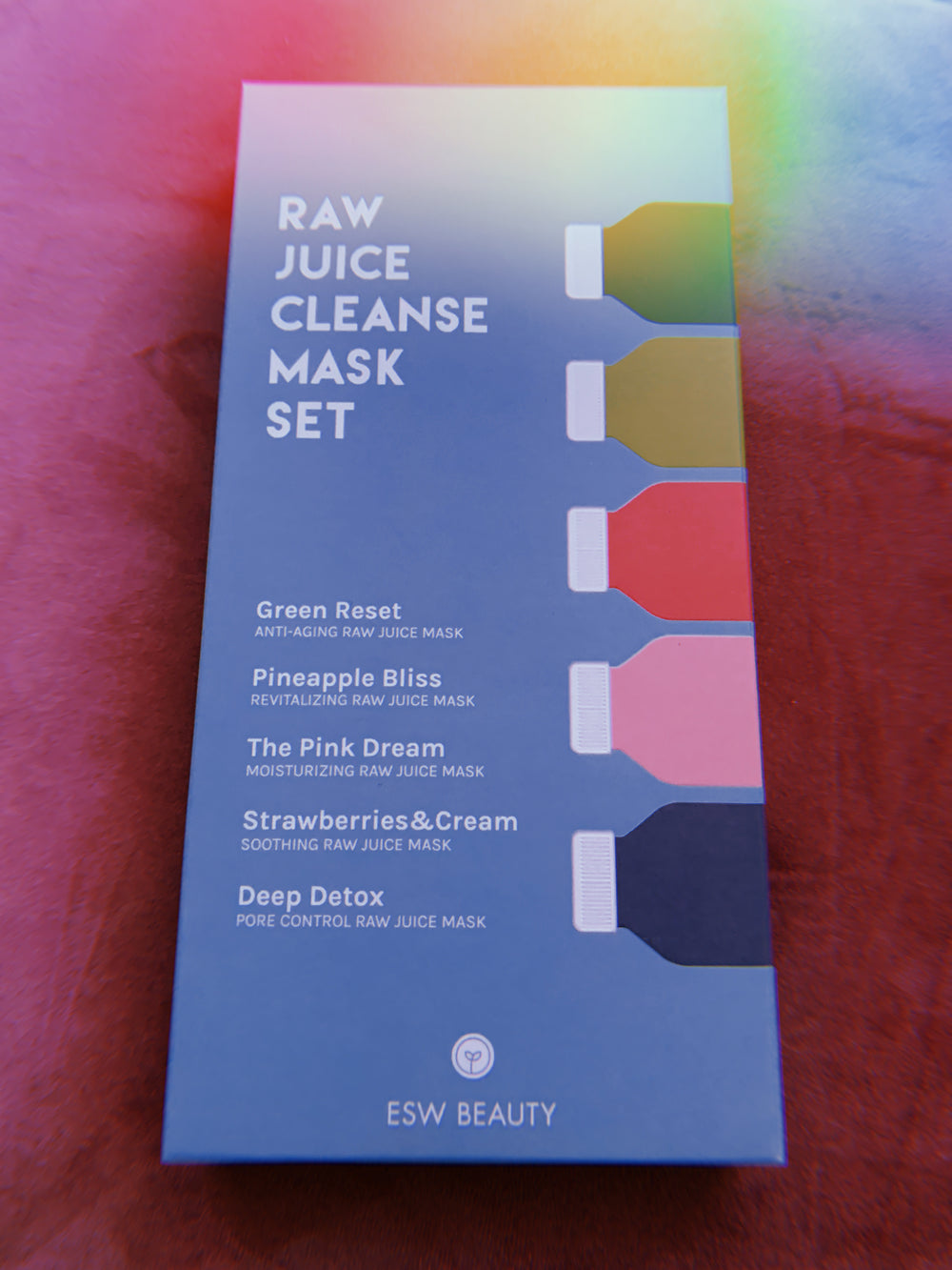 Twentyseven Toronto - ESW Beauty Raw Juice Cleanse Mask Set - 5 Sheets (5 x 25ml)