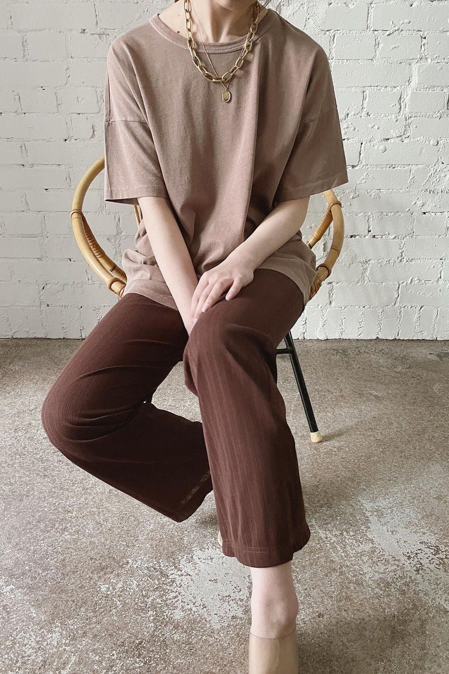 Twentyseven Toronto - Le Bon Shoppe Her T-Shirt - Chocolat