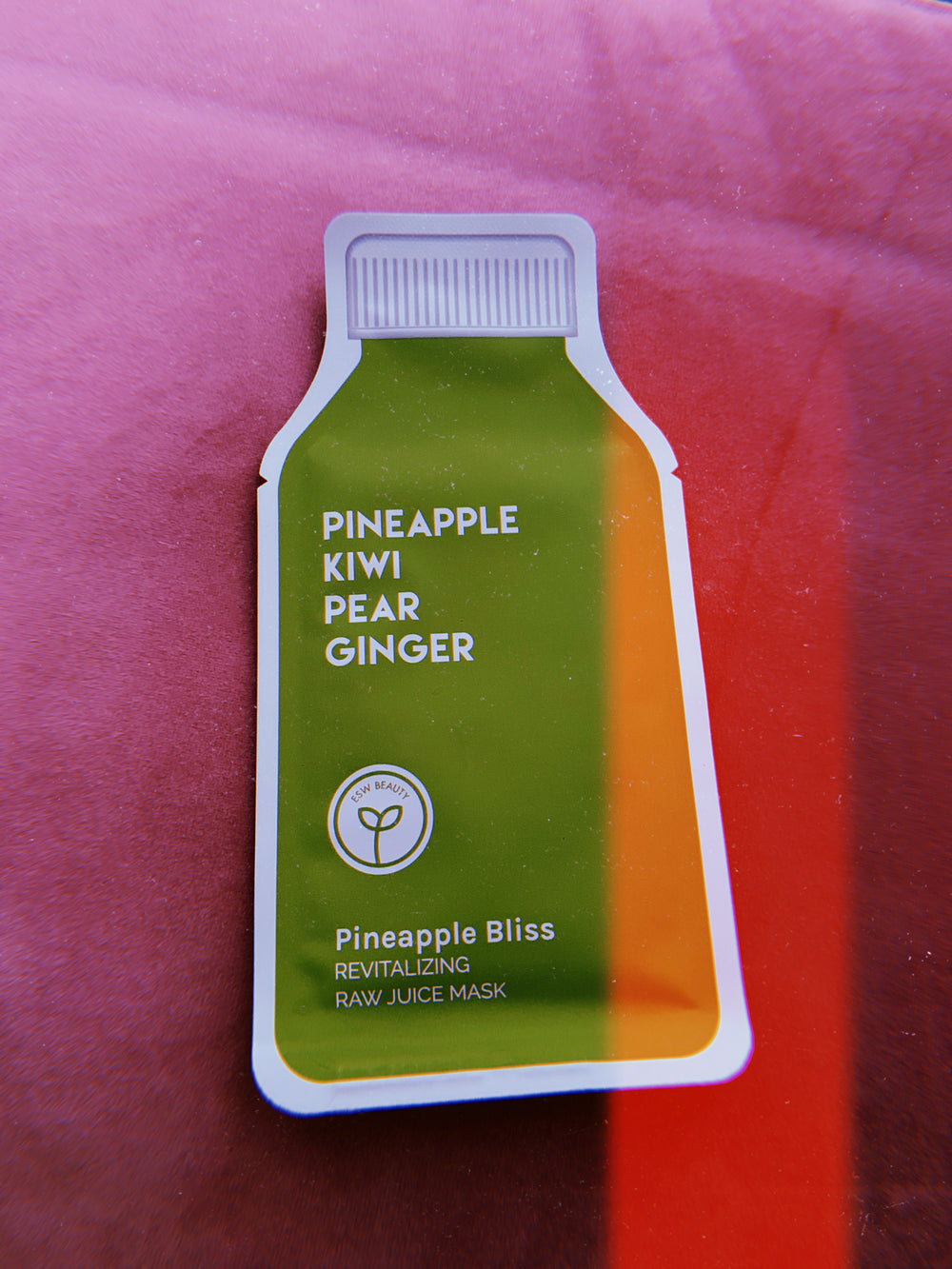 Twentyseven Toronto - ESW Beauty Pineapple Bliss Revitalizing Raw Juice Mask - 1 Sheet (25ml)