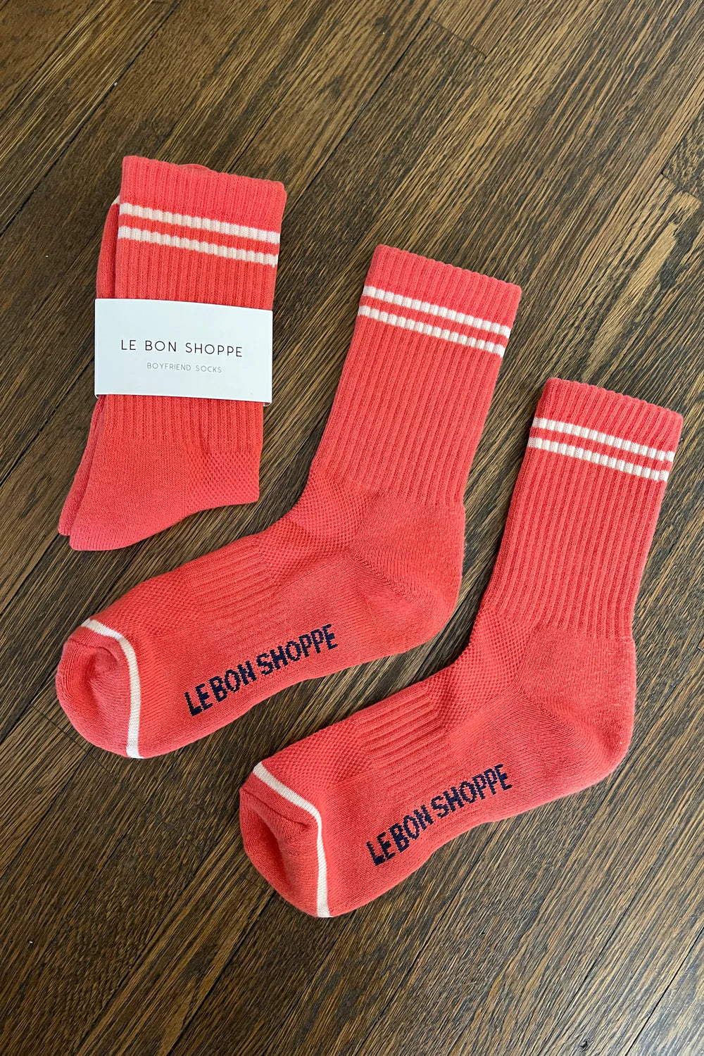 Twentyseven Toronto - Le Bon Shoppe Boyfriend Socks - Coral